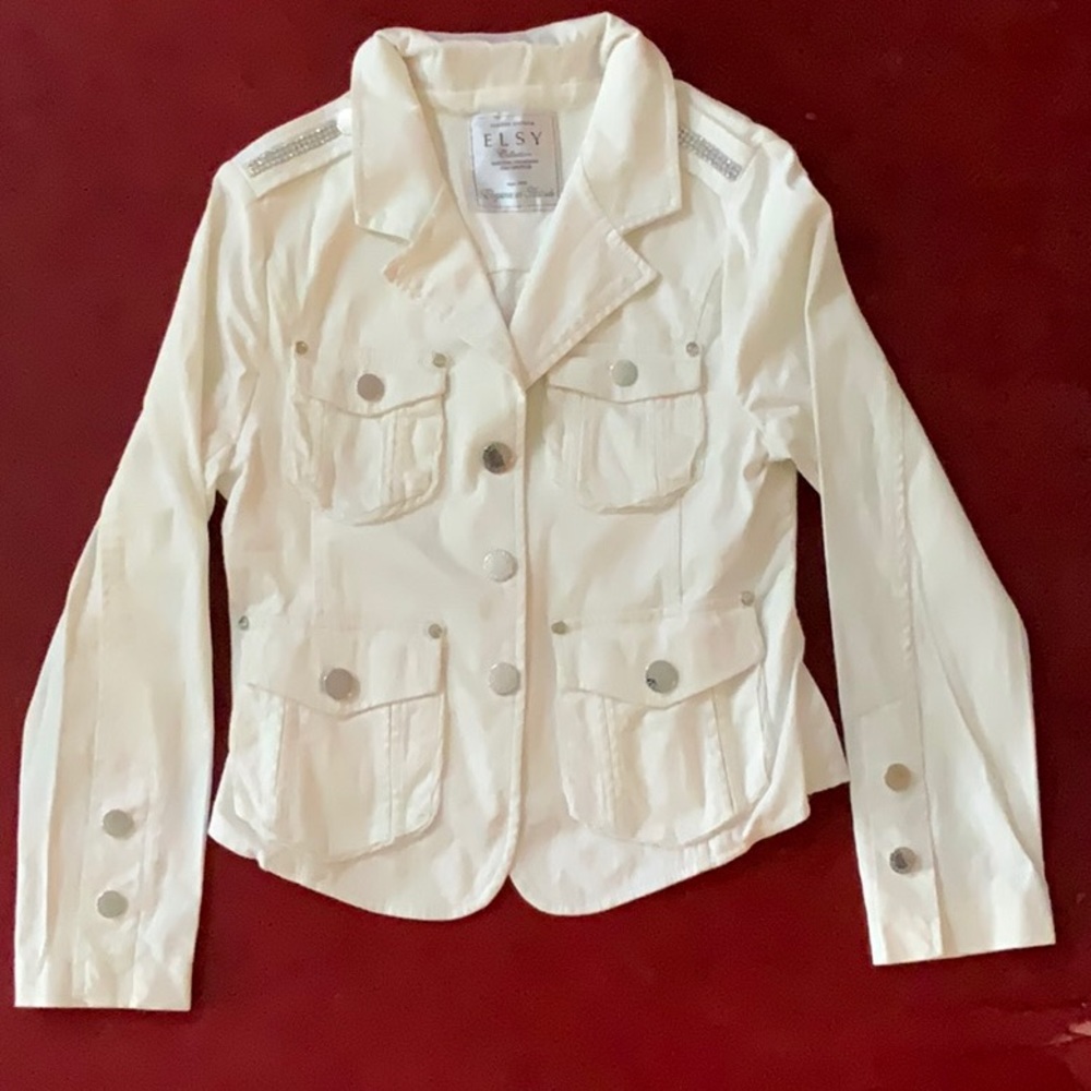 Limited Edition ELSY white jacket